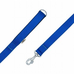 Doggie Konfor Klasik Dokuma Köpek Gezdirme Tasması Royalblue 3x100 Cm - Thumbnail