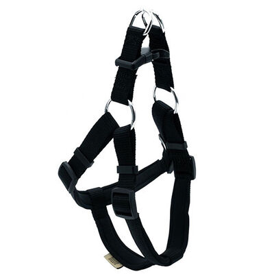 Doggie Konfor Ronin Dokuma Siyah Köpek Göğüs Tasması Medium 2 x 45-55 cm 
