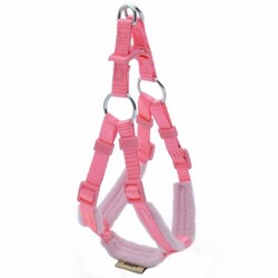 Doggie Polar Ronin Dokuma Köpek Göğüs Tasması Pembe 1x30 35 Cm - Thumbnail