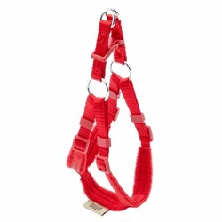 Doggie Polar Ronin Dokuma Köpek Göğüs Tasması Kırmızı 1x30 35 Cm - Thumbnail