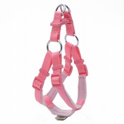 Doggie Polar Ronin Dokuma Köpek Göğüs Tasması Pembe 1,5x35 40 Cm - Thumbnail