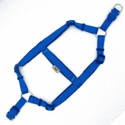Doggie Polar Ronin Dokuma Köpek Göğüs Tasması Royalblue 2x45 55 Cm - Thumbnail