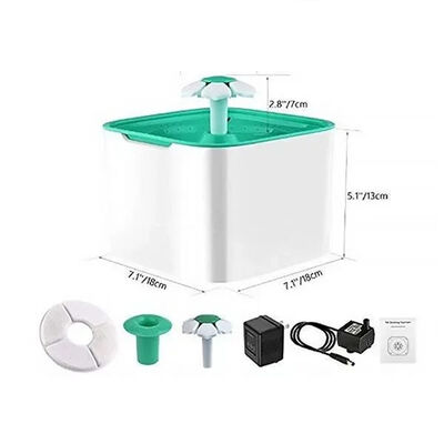 EuroCat Holytachi 3 in 1 Papatya Otomatik Kedi Su Pınarı 18x13x7 Cm 