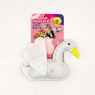 EuroCat Toys Peluş Kuğu Kedi Oyuncağı 