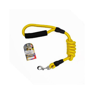 EuroDog Köpek Gezdirme Kayışı 14 Mm 120 Cm Sarı 