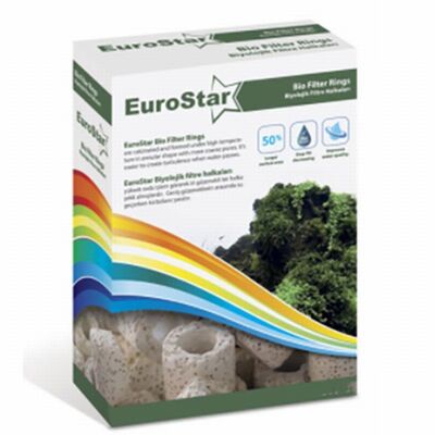 EuroStar Bio Filter Ring Akvaryum Filtre Malzemesi Beyaz 500 Ml 