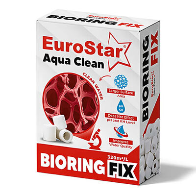 EuroStar Bio Glass Ring Seramik Halka Akvaryum Filtre Malzemesi 500 Ml 
