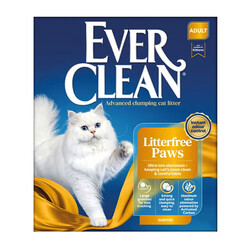 Ever Clean - Ever Clean Litterfree Paws Patilere Yapışmayan Topaklanan Kedi Kumu 2x6 Lt 