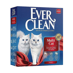 Ever Clean - Ever Clean Multiple Cat Kokulu Topaklanan Kedi Kumu 6 Lt 