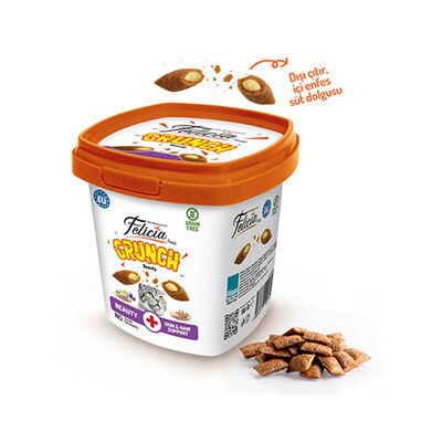 Felicia Beauty Crunch Tavuklu ve Somonlu Kedi Ödül Maması 100 Gr 