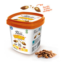 Felicia - Felicia Crunch Hairball Tavuklu Yaban Mersinli ve Sütlü Kedi Ödül Maması 100 Gr 
