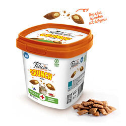 Felicia - Felicia Vitality Crunch Sığır Etli Yaban Mersinli ve Sütlü Kedi Ödül Maması 100 Gr 