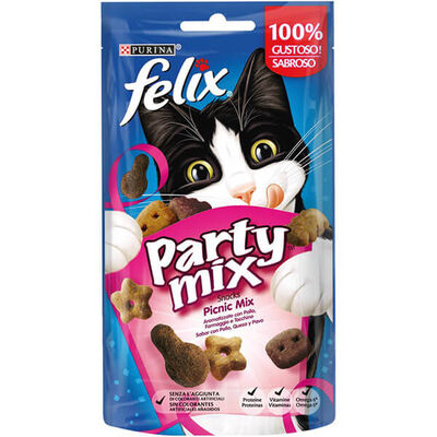 Felix Party Mix Karışık Piknik Lezzetleri Kedi Ödülü 60 Gr