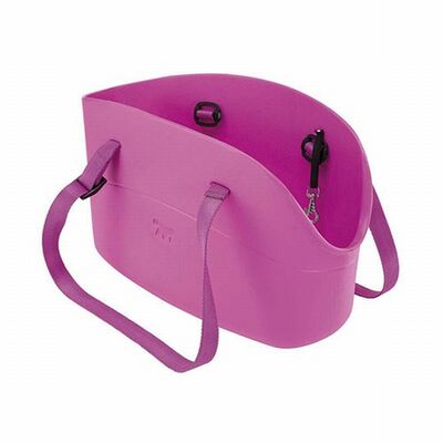 Ferplast With-Me Kedi ve Küçük Irk Köpek Taşıma Çantası 14x35x22 Cm Mor 