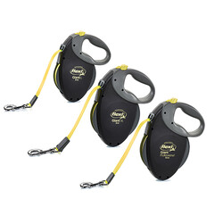 Flexi New Neon Otomatik Şerit Köpek Gezdirme Tasması Giant Medium 8 Mt Siyah - Thumbnail