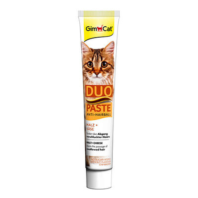 GimCat Anti Hairball Duo Paste Malt Cheese Tüy Yumağı Önleyici Peynirli Kedi Macunu 50 Gr 