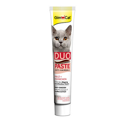 GimCat Anti Hairball Duo Paste Malt Chicken Tüy Yumağı Önleyici Tavuklu Kedi Macunu 50 Gr 