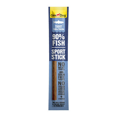 GimDog Sport Sticks Alabalıklı Tahılsız Köpek Ödül Çubuğu 12 Gr 