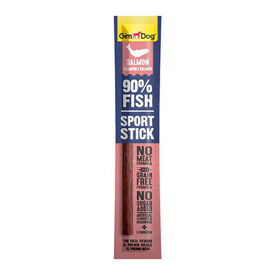 GimDog Sport Sticks Somonlu Tahılsız Köpek Ödül Çubuğu 12 Gr 