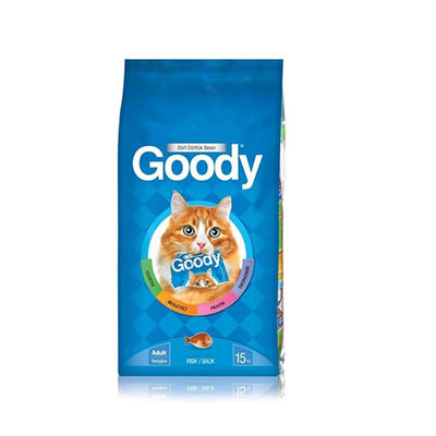 Goody Fish Balıklı Yetişkin Kedi Maması 15 Kg 