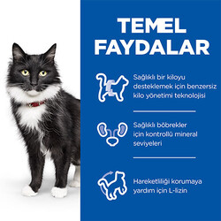 Hill’s SCIENCE PLAN 7+ Sterilised Chicken Kısırlaştırılmış Yaşlı Kedi Maması 1,5 Kg - Thumbnail