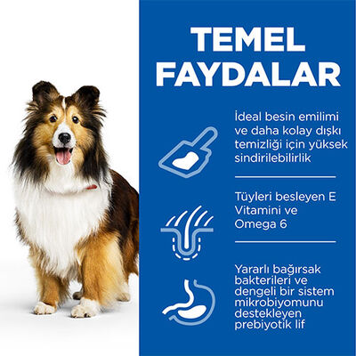 Hill’s SCIENCE PLAN Adult Medium Sensitive Stomach & Skin Chicken Hassas Yetişkin Köpek Maması 2,5 Kg 