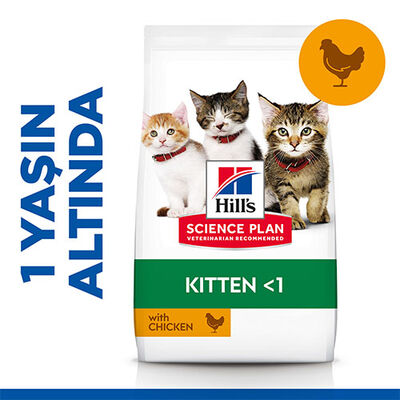 Hill’s SCIENCE PLAN Kitten Tavuklu Yavru Kedi Maması 3 Kg 