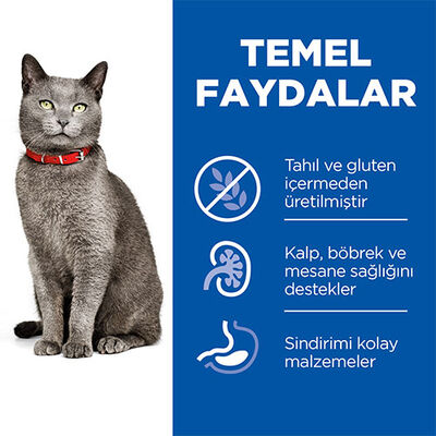 Hill’s SCIENCE PLAN No Grain Mature Adult 7+ Tavuklu Tahılsız Yaşlı Kedi Maması 1,5 Kg 