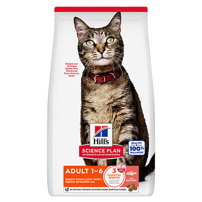 Hill’s SCIENCE PLAN Somonlu Yetişkin Kedi Maması 1,5 Kg 