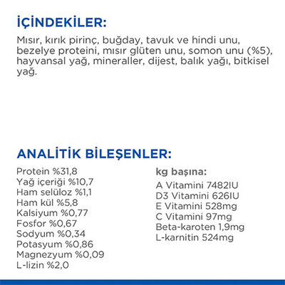 Hill’s SCIENCE PLAN Sterilised Somon Balıklı Kısırlaştırılmış Kedi Maması 15 Kg 