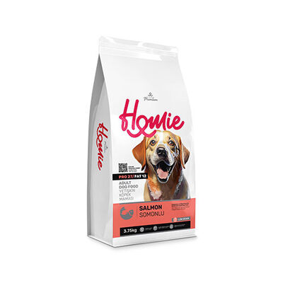 Homie Somonlu Düşük Tahıllı Yetişkin Köpek Maması 3,75 Kg 