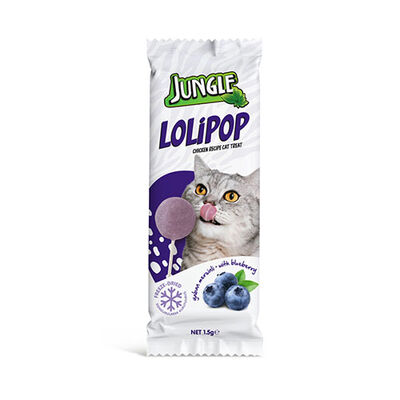 Jungle Yaban Mersinli Lolipop Kedi Ödülü 15 Gr 