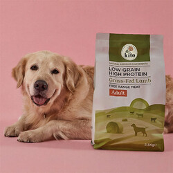 Kito Doğal Besi Kuzu Etli Yetişkin Köpek Maması 2,5 Kg - Thumbnail