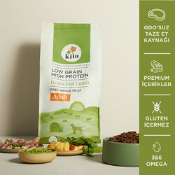 Kito - Kito Doğal Besi Kuzu Etli Yetişkin Köpek Maması 7 Kg 