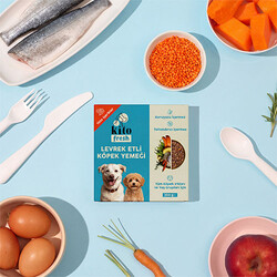 Kito Fresh Levrek Etli Hipoalerjenik Taze Köpek Yemeği 250 Gr - Thumbnail