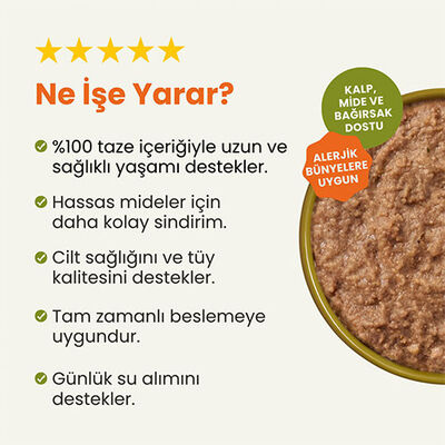Kito Fresh Somonlu Hipoalerjenik Taze Kedi Yemeği 80 Gr 