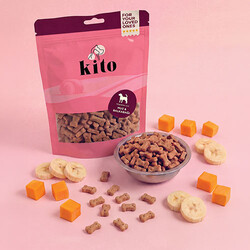 Kito Muz ve Balkabaklı Köpek Ödül Kurabiyesi 150 Gr - Thumbnail