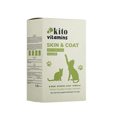 Kito Skin Coat Tüy Sağlığını Destekleyici Kedi Multivitamini 50 ml 