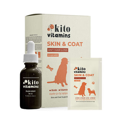 Kito Skin Coat Tüy Sağlığını Destekleyici Köpek Multivitamini 50 ml 