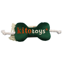 Kito - Kito Toys Kemik Peluş Köpek Oyuncağı 