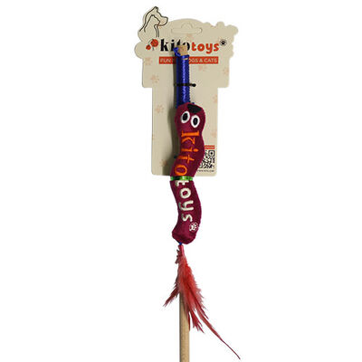 Kito Toys Solucan Peluş Kedi Oyuncağı 