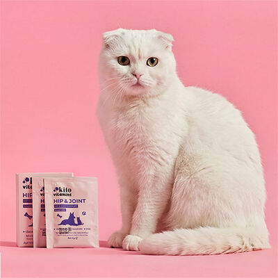 Kito Vitamins Hip & Joint Kedi ve Köpek Eklem Destekleyici Multivitamini 2x15 Gr 