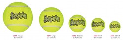 Kong Air Squeaker Sesli Tenis Topu Köpek Oyuncağı Large 2'li 8 Cm - Thumbnail