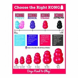Kong Classic Kauçuk Köpek Oyuncağı XL 13 Cm - Thumbnail