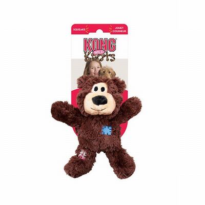 Kong Knots Ayı Peluş Köpek Oyuncağı XS 11 Cm 