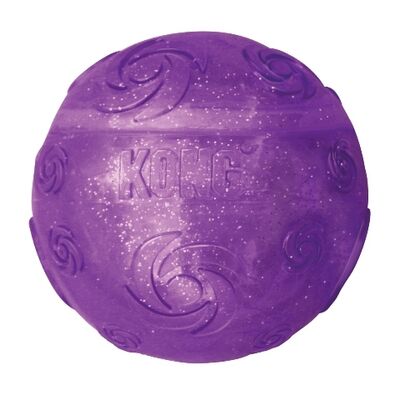 Kong Squeezz Hışırtı Sesli Top Köpek Oyuncağı Large 7 Cm