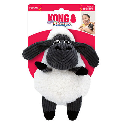 Kong Sherps Kuzu Şeklinde Peluş Köpek Oyuncağı 22 cm 