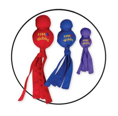 Kong Wubba Sesli Kumaş Köpek Oyuncağı Large 34 Cm