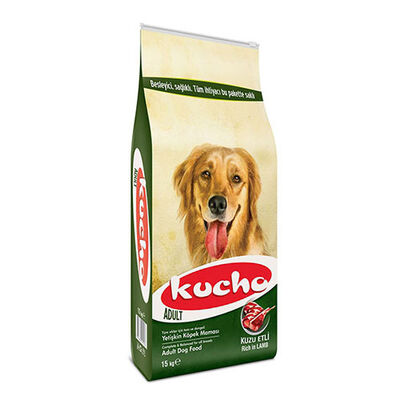 Kucho Kuzu Etli Yetişkin Köpek Maması 15 Kg 
