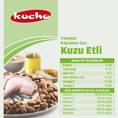 Kucho Tavuklu Yetişkin Köpek Maması 15 Kg 